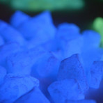 Glow-In-The-Dark Marble Stones // 3-8mm // Ethereal Blue