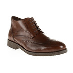 Medallion Wing-Tip Boot // Brown (Euro: 43)