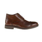 Medallion Wing-Tip Boot // Brown (Euro: 45)