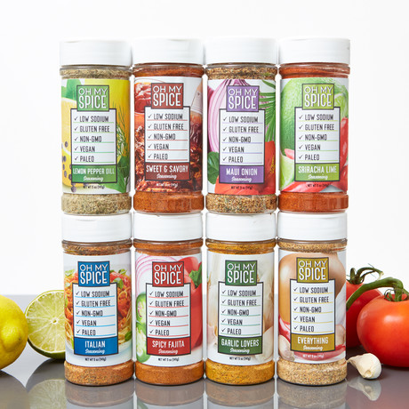 Low Sodium Blends // Pack of 8
