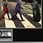 Signed Comic Art // DC Abbey Road // Custom Frame