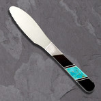 Serrated Chesse Slicer // Kingmen Turquoise