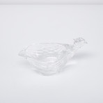 Pheasant Crystal Bowl