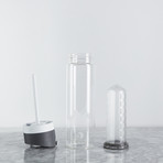 PressaBottle // Charcoal (Tritan Plastic Carafe)