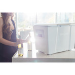 Standard Cooler // White (70 Quarts)