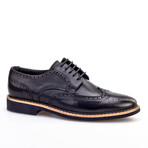 Wing-Tip Brogue Derby // Black (Euro: 44)