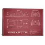 Chevrolet Corvette C1 Body Type (26"W x 18"H x .75"D)