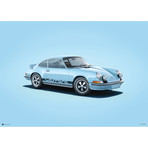 Porsche 911 RS // Colors of Speed // Blue