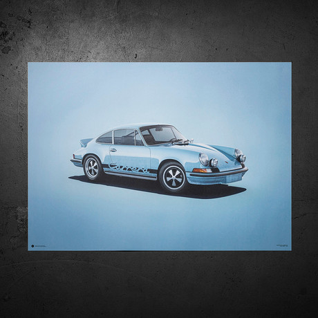 Porsche 911 RS // Colors of Speed // Blue