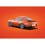 Porsche 911 RS // Colors of Speed // Tangerine