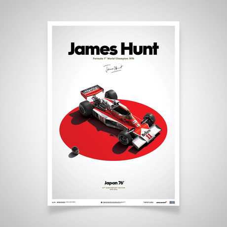 James Hunt // Japanese Grand Prix // McLaren
