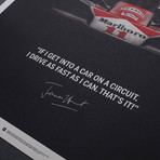 James Hunt // Quote // McLaren