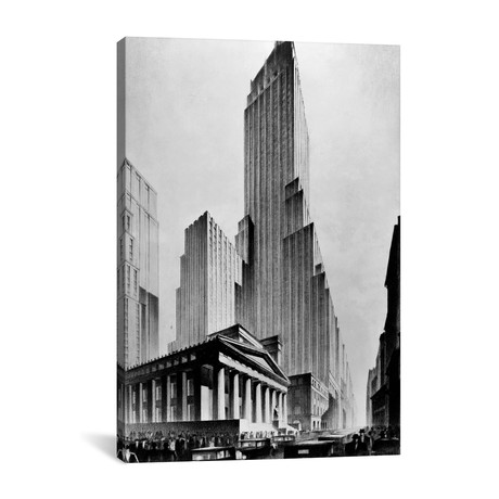 Temples of Commerce, Brown Bros. // Print Collection (18"W x 26"H x .75"D)