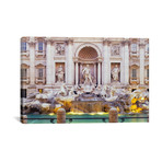 Trevi Fountain Rome Italy // Panoramic Images (26"W x 18"H x .75"D)