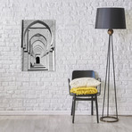 Outdoor Walkway, Tinmel Mosque, Tinmel, Al Haouz Province, M // Walter Bibikow (18"W x 26"H x .75"D)