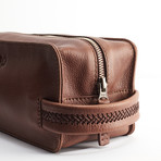 Barber Toiletry Bag (Tobacco)