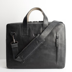 Roko Briefcase // Black (Medium)