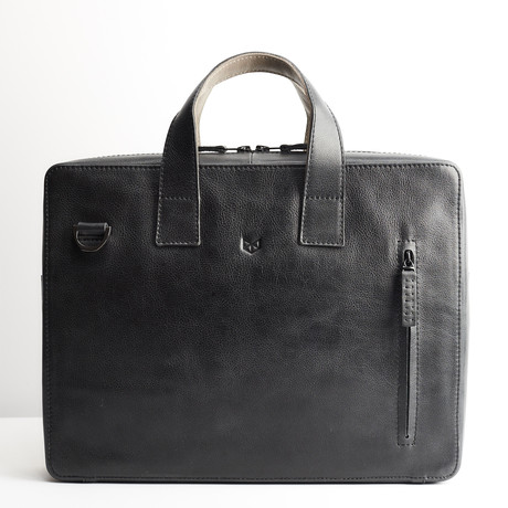 Roko Briefcase // Black (Medium)