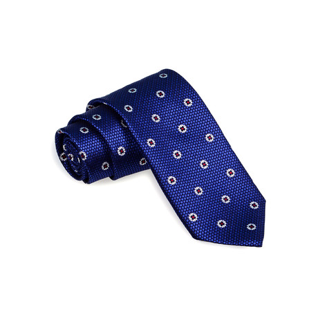 Culler Tie // Blue + White