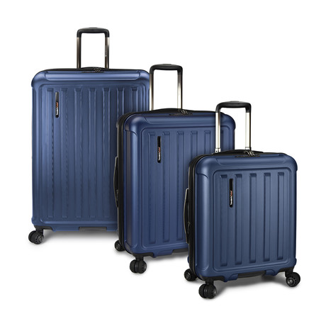 Art of Travel Hardside Expandable Luggage // Navy (21")