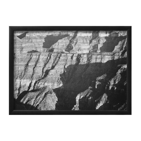 Grand Canyon From North Rim 1941 (15"W x 21"H x 1"D)