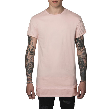 Layered Tee // Rose Dust (S)