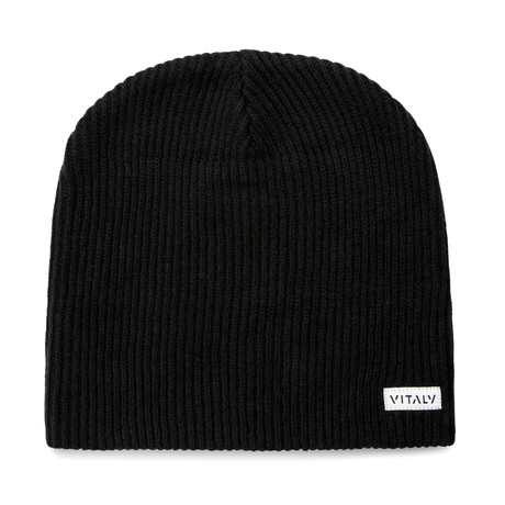 Fitted Beanie // Black