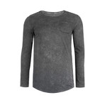 Mike Long-Sleeve Tee // Anthracite (L)