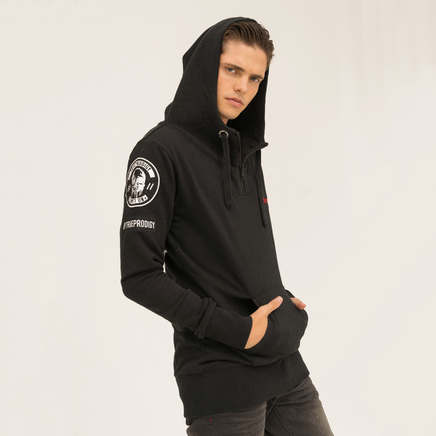 Zane Pull-Over Hoodie // Black (S) - True Prodigy - Touch of Modern