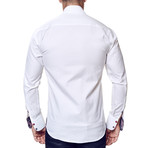 Mini Panam Square Dress Shirt // White (S)