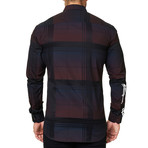 Luxor Classy Check Dress Shirt // Black (XL)
