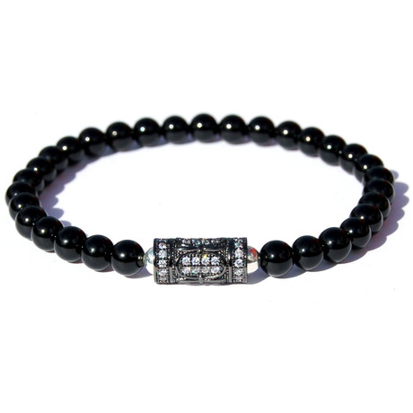 Dark King Crystal Bracelet (Length: 6.5”)