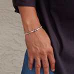 Leather Skull Bracelet