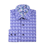 Maxim Button-Up Shirt // Blue (XL)