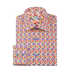 Maxim Button-Up Shirt // Pink (L)