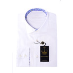 JD Button-Up Shirt // Solid White (L)