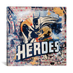 Heroes (18"W x 18"H x 0.75"D)