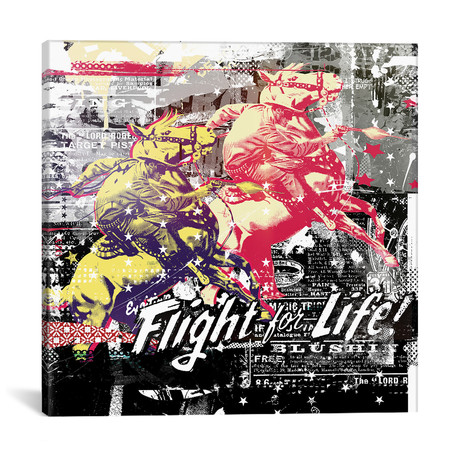 Fight For Life (18"W x 18"H x 0.75"D)