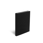 2018 Leather Day Planner  // Refillable // Black (5"L x 7"W)
