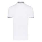 Kenzo Tiger Short Sleeve Polo // White (XL)