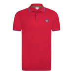 Kenzo Tiger Short Sleeve Polo // Red (2XL)