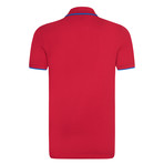 Kenzo Tiger Short Sleeve Polo // Red (M)