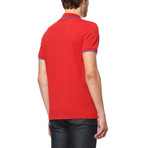 Kenzo Tiger Short Sleeve Polo // Red (L)
