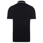 Kenzo Tiger Short Sleeve Polo // Black (2XL)