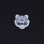 Kenzo Tiger Short Sleeve Polo // Black (S)