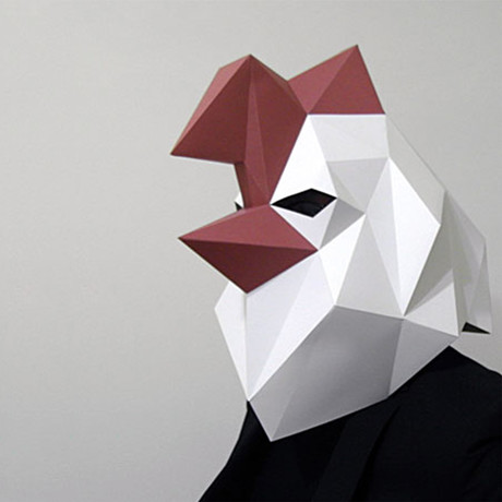 SMRT Animal Mask // Rooster
