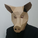 SMRT Animal Mask // Pig