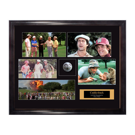 Framed + Signed Golf Ball // Caddyshack