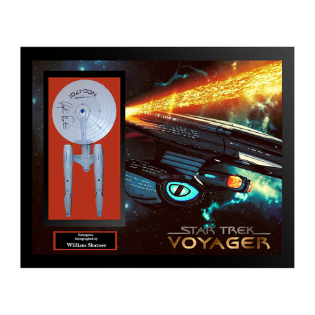 Signed Enterprise Toy // Star Trek