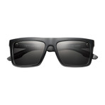 Unisex Sepulveda Sunglasses // Matte Black + Gray
